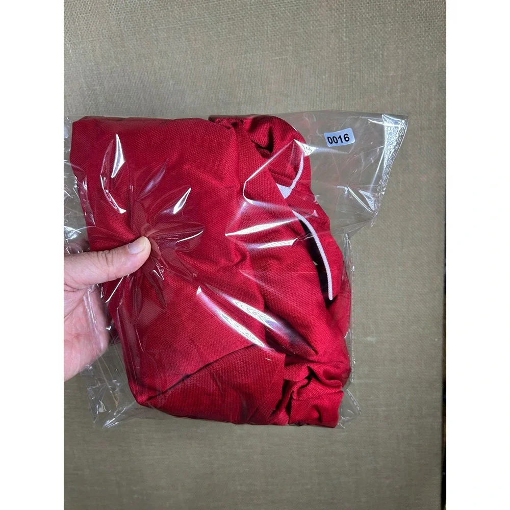 Adidas Climalite Nebraska Huskers Polo Shirt Mens XL Red Short Sleeve Team Issue